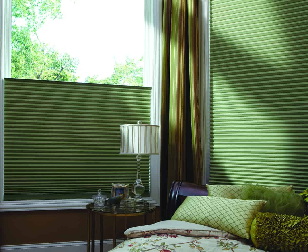 Hunter Douglas Duette® Honeycomb Shades Concord, Massachusetts (MA) summer window treatments, cellular shades, honeycomb blinds.